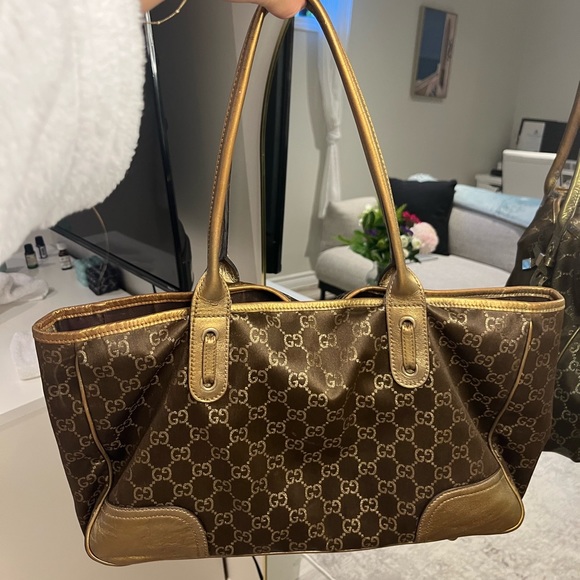 Vintage Gucci Tote Bag- Genuine - Picture 5 of 7